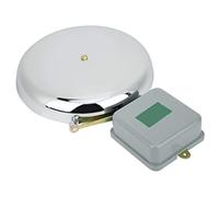 Generic Cloche élective Anti-étinescèdes 125 a, Couler Alarme Incendie, Carillon, Alarme Polyvalente, Sonnette Forte