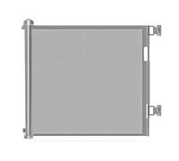 Generic Clôture de Portail Télescopique Robuste, Serrure Rotative, Barrière de Protection pour bébé, pour Balcon, Escalier, Salle de Bain, ABS Noir, 86x150cm (Genericarzefkshg2-3)