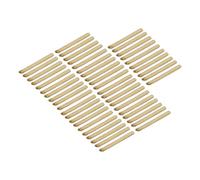 Generic Clous D'Oreilles en Tige de thé, 50 Pièces, pour Prévenir L'inflammation et Guérir les Oreilles Nouvellement Percées, en Tiges de thé Naturelles (Style épais)