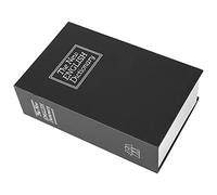 Generic Coffre-fort de Rangement Noir Dictionnaire pour Argent et Bijoux avec 2 Clés, Coffre-fort de Livre de Simulation pour la Maison et le Bureau