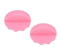 Generic COLLECTEUR DE HEVRAL MUR DE DOUCHE, 2PCS POUVOIR SUPPACT COMPACT FACILLE À ELLE REPLIR GOUR MOURT HEURS COLLECTEUR POUR LA BACILITÉ (Rose)