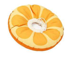Generic Collier Conique pour Chat Mignon, Doux et Confortable, Conception Réglable pour la Récupération ou Le Bain des Animaux de Compagnie, Coton PP, 1 unité (L : Plage réglable : 20-32