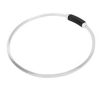 Generic Collier de Chien allumé, Brillance dans Le Collier de Chien Noir de Compagnie Rouge pour Animaux Moyens Petits USB LED Rechargeable de LED pour la Nuit (Colorful)