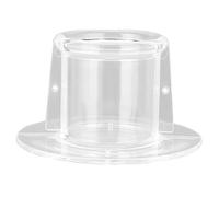 Generic Collier de Cou pour Perroquet, Anti-Morsure, Plume, Protection, Cicatrisation des Blessures, pour Oiseau, Matériau Acrylique, 3 Tailles Disponibles (L diamètre extérieur 9,5 diamètre