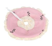 Generic Collier électronique pour Petit Animal de Compagnie, Cercle de Protection pour la Récupération et Les Soins Infirmiers, en Rose, Doux et Respirant pour Cochon d'Inde et Lapin, Taille L