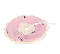 Generic Collier Elizabeth pour Petit Animal de Compagnie, Anneau de Protection Doux et Respirant pour Cochon d'Inde, Lapin, Rose, Taille L pour Prévenir Les Infections Secondaires