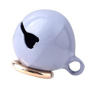 Generic Collier Précis pour Animal de Compagnie, Pendentif en Fer Durable pour Chats et Chiens, Son Clair pour Les Activités de Plein Air, Porte-clés chromé pour Un Retrait Facile (Grey)