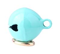 Generic Collier Précis pour Animal de Compagnie, Pendentif en Fer Durable pour Chats et Chiens, Son Clair pour Les Activités de Plein Air, Porte-clés chromé pour Un Retrait Facile (Lac Bleu)