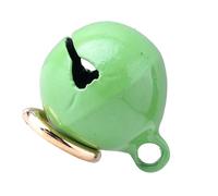 Generic Collier Précis pour Animal de Compagnie, Pendentif en Fer Durable pour Chats et Chiens, Son Clair pour Les Activités de Plein Air, Porte-clés chromé pour Un Retrait Facile (Green)