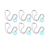 Generic Collier Sensoriel en Silicone à Croquer pour les Enfants Soulagement de la Douleur de Dentition et Bonnes Habitudes Orales, Ensemble de 10 Jouets Moelleux pour Bébés, Silicone de qualité