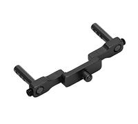 Generic Colonne de Coque de Voiture Télécommandée, Conception de Précision, Colonne de Coque Avant RC Usinée CNC pour Voitures SCX24 1/24 RC, Haute Résistance à la Corrosion (Black)