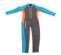 Generic Combinaison Complète en Néoprène pour Enfants, à Manches Longues, pour la Natation et Le Surf, Chaleur Parfaite, Taille 6-12 (Taille 12)
