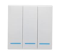 Generic Commutateur de Scène Intelligent, Contrôle électronique pour, Interrupteur à Distance sans Fil pour un Espace illimité, ABS Blanc, 1 X CR2032 pour un Usage Domestique
