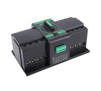 Generic Commutateur de Transfert Automatique à Double Puissance, ATS de qualité PC 4P 125A, Commutateur de Générateur avec Boîtier Ignifuge, Idéal pour l'électricité Domestique et la Production