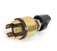 Generic Commutateur Universel de Ventilateur de Climatisation de Camion de Voiture de 12V 24V, Bouton Rotatif en Plastique de Contrôle à Courant Alternatif