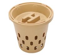 Generic Composteur enterré pour Parterres de Jardin à Usage Domestique, Ferme Souterraine Extérieure en PP avec Couvercle Amovible pour Le Recyclage des Déchets Alimentaires de Cuisine, Idéal pour