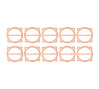Generic Compresseur d'air Aluminium Culminant, Joint de Culasse 10pcs Joint Compresseur d'air Cuivre Plaque de Soupape de Soupape