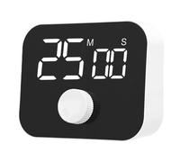 Generic Compte à Rebours Numérique LED Contrôle Efficace pour L'entraînement en Cuisine avec Mode Silencieux pour Un Environnement de Travail concentré ABS Blanc