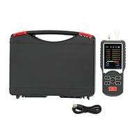 Generic Compteur de Détecteur de Poussière de Particules de qualité de L'air, Compteur de Particules de Poussière Enregistrement des Données en Temps Réel, Testeur de Particules