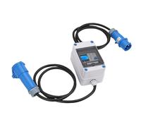 Generic Compteur d'électricité Numérique Mobile, Moniteur de Puissance Portable pour Camping-cars, en Temps Réel avec Protection contre les Fuites pour les Aventures en Plein Air