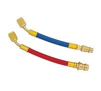Generic Connecteur, Adaptation, Filetage Femelle R134A vers R12 1/4 SAE LAT RÉSISTER À LA Corrosion (R134A à R12)