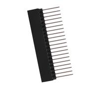 Generic Connecteur Femelle 3 Pièces, 40 Broches, Double Rangée, Pas de 2.54mm, Prise à Broche Durable pour les Projets de Planche à Pain