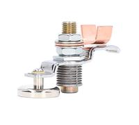 Generic Connecteur Magnétique de Mise à la Terre, une Adsorption Plus Forte Empêche la Déformation pour les Pinces de stabilité de Soudage, pour Former une Connexion Conductrice, Fer, Laiton