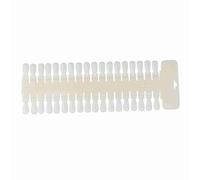 Generic Conseils de Pratique du Vernis à Ongles 36 Cartes D'affichage Double Face Réutilisables pour les Professionnels des Ongles Novices en Plastique (Couleur personnelle)