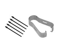 Generic Conseils de Stylo Remarquables, Conseils de Stylet 5pcs (Black)