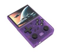 Generic Console de Jeu à Main-d'œuvre Rétro Portable avec Double Joystick pour Une Expérience de Jeu Passionnante pour Les âges - 3,5 Pouces pour Le Long Temps de (Purple)