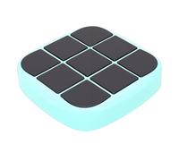 Generic Console de Jeu de Puzzle Sensoriel Portable pour Enfants, Amusant éducatif à la Maison, à L'école, en Voyage, Construction Légère (Cyan)