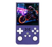 Generic Console de Jeu Portable Open Source avec Chipset Puissant et Longue Durée de Vie de la Batterie pour Les Amateurs de Jeux Ordinateur de Poche Rétro avec écran de 4 Pouces (Bleu Indigo #17)