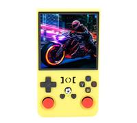 Generic Console de Jeu Portable Open Source avec Chipset Puissant et Longue Durée de Vie de la Batterie pour Les Amateurs de Jeux Ordinateur de Poche Rétro avec écran de 4 Pouces (Yellow #12)