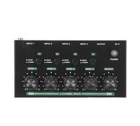 Generic Console de Mixage Sonore Compacte à 4 Canaux à Faible Bruit pour Performances en Direct, Table de Mixage USB pour Groupes et Chanteurs, Coque en Fer