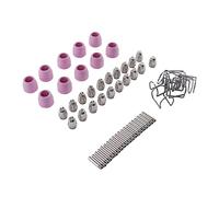 Generic Consommables de Torche de Coupeur de Ensemble de Tasses de Protection de Buse D'électrode Durables pour la Découpe au AG60 20 électrodes 20 Buses