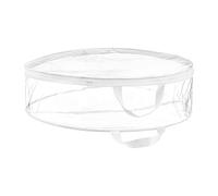 Generic Conteneur de couronne de guirlande - Boîte de rangement décorative robuste, design léger et durable, empilable | Rangement peu encombrant avec accès facile pour guirlandes, couronnes, guirland