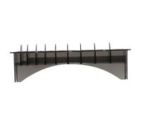 Generic Conteneur de Peigne Limite pour Tondeuse à Cheveux électrique, Organisateur Robuste à 10 Grilles pour Salon de Coiffure et Usage Domestique, Plastique de Haute qualité, 9,8 X 2,8 X 2,6 Pouces