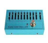 Generic Contrôleur de Bande D'instrument, égaliseur Polyvalent 10 Bandes avec D'excellentes Performances Sonores pour Les Guitaristes, Matériau en Alliage D'aluminium Durable, 1 unité