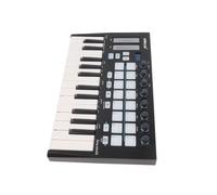 Generic Contrôleur de Clavier MIDI avec Pads de Déclenchement Rétroéclairés RVB pour la Production Musicale et les Performances en Direct, Contrôleur MIDI USB pour Win XP/7/8/10/11/Vista
