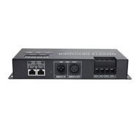 Generic Contrôleur de Décodeur DMX LED 24 Canaux pour Bande Lumineuse RVB, Pilote de Gradation D'affichage Numérique, Contrôleur DMX512 pour Grands Projets et Activités de Décoration Extérieure LED
