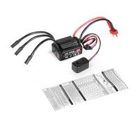 Generic Contrôleur de Vitesse sans Balais Haute Performance pour Voitures sur Chenilles 1/10 RC, ESC étanche pour Moteurs 3650 3660 avec Port de Programmation Externe, Contrôleur de Vitesse (Prise