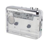 Generic Convertisseur de Cassette en MP3 Lecteur de Bande Portable Multifonctionnel, Enregistreur Numérique de Son Stéréo pour Les Amateurs de Musique, Prise Jack 3,5 Mm, Voyageurs à Domicile