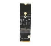 Generic Convertisseur de clé M.2 E vers M.2, Carte Riser SSD Stable pour Carte Réseau, Matériau Durable pour Modules Fil - Installation Facile