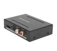 Generic Convertisseur D'extracteur Audio D'interface Multimédia Haute Définition 4K30HZ 5.1CH Amplification de Signal pour Haut-parleurs de Télévision en Alliage D'aluminium (BLACK)