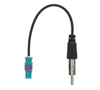 Generic Convertisseur Universel D'adaptateur D'antenne de Voiture Haute adaptabilité Fakra Z vers Câble de Connecteur de Prise DIN, pour Toutes les Prises Fakra, Excellente Réception Stéréo AM FM pour