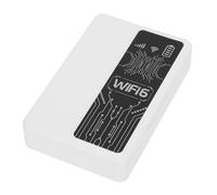 Generic Convertisseur WiFi 4G LTE, Routeur Portable, 300Mbps, Point D'accès Mobile pour la Maison et Les Voyages, WiFi6, Point D'accès WiFi pour Voiture jusqu'à 10 Appareils (White)