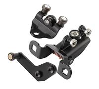 Generic Convient pour 00-13 AC11-V268K35 Guide de Rouleau de Porte Coulissante, Kit Complet avec Rouleaux Supérieur, Central et Inférieur, Conception Durable pour la Réparation de Porte de Voiture