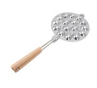 Generic Cookie Maker, Biscuits à Biscuits, Presse à pour Cuisiner avec une Assiette en Alliage en Aluminium 16 Trou Non Bâton de Moulage de en Forme d'ovale pour la Boulangerie Domestique (YELLOW)