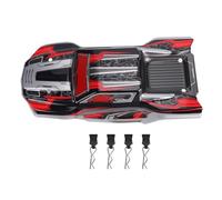 Generic Coque de Carrosserie de Voiture RC Coque de Rechange en Polycarbonate 1 16 Conception de Graffitis Légers avec Broches de Montage pour Les Utilisateurs de Camions RC Tout-Terrain SCY16101