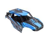 Generic Coque de Carrosserie de Voiture RC échelle 1:18, PVC de qualité Supérieure, Facile à Installer, Accessoire Léger pour Véhicules Télécommandés (Blue)